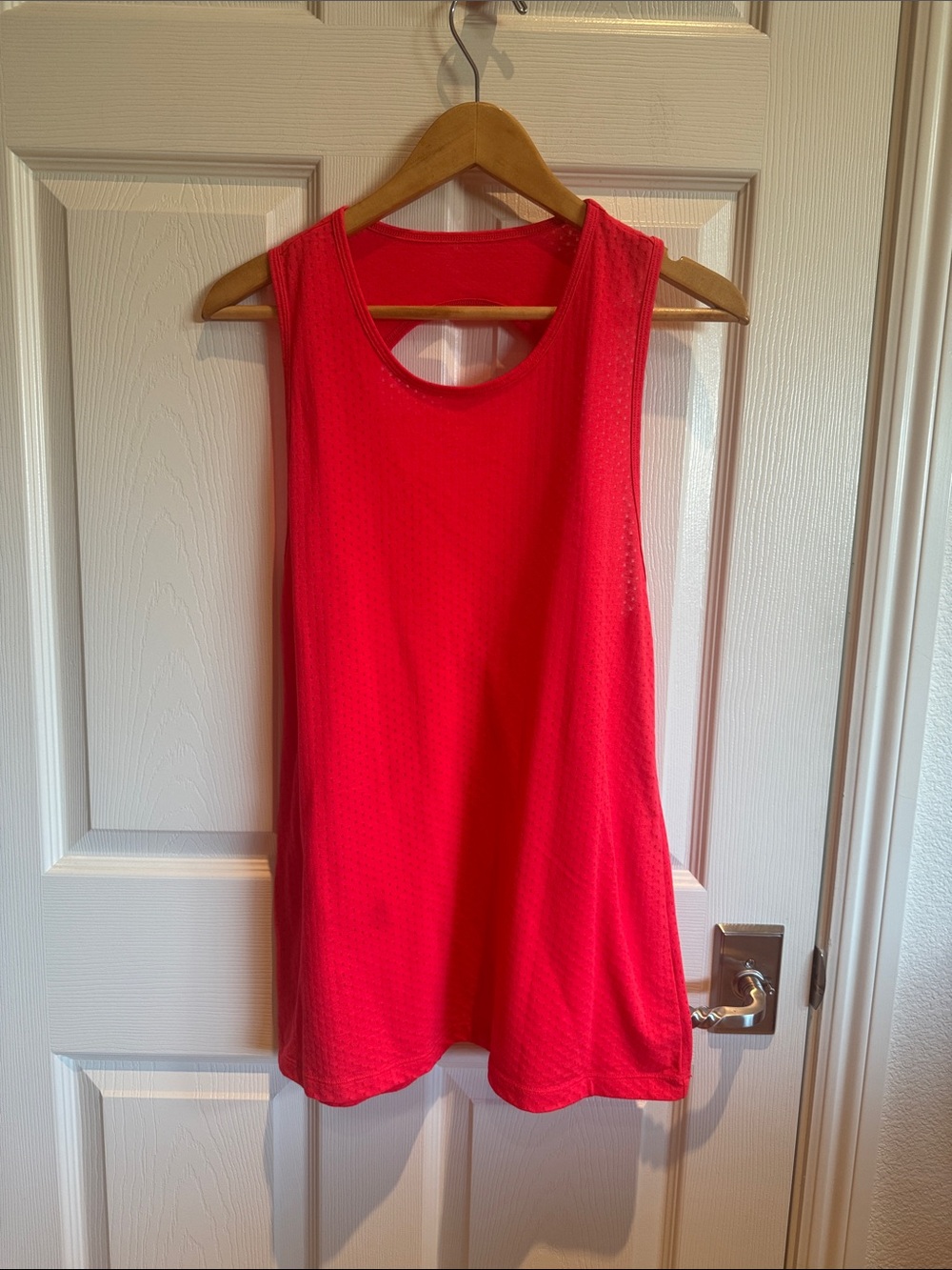 Lorna Jane neon red Pink Athletic Tank